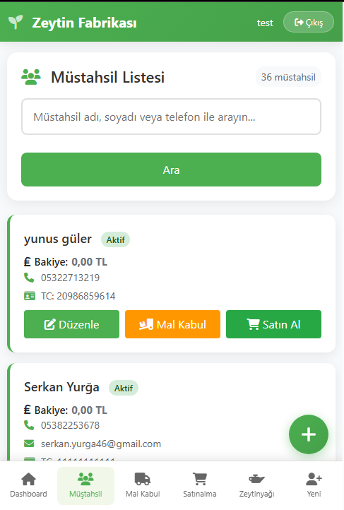Müstahsil Yönetimi